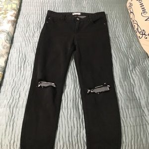 Free people black jeans